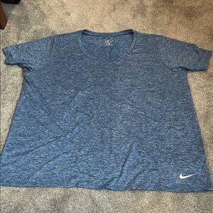 Nike Heathered Blue Tee